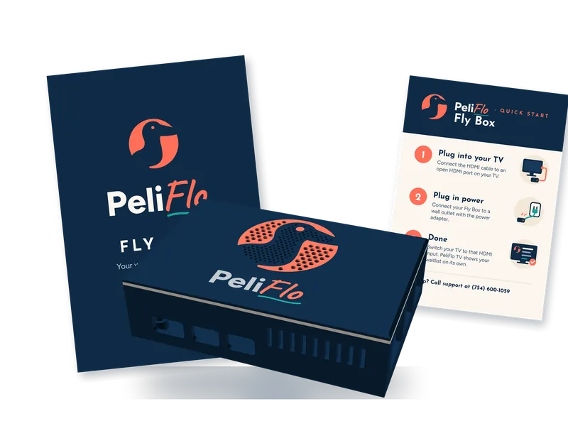 What’s in the box: the Fly Box case, sleeve and quick-start card
